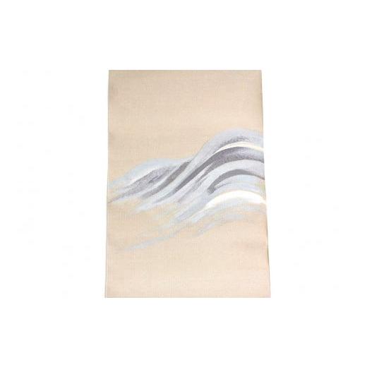 ふるさと納税 織物・繊維品 滋賀県 守山市 爪掻本綴織名古屋帯「たゆとう」 名古屋帯 最高級 1点物 綴織 織物 シルク 関東巻き 清原織物 お取り寄せ 守山市
