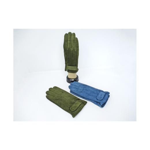 ふるさと納税 家具・装飾品 香川県 東かがわ市   紳士豚革手袋 ブルー 001217421 ブルー