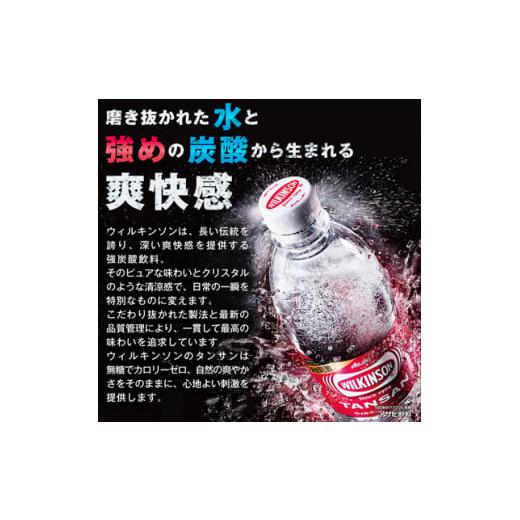 ふるさと納税 炭酸飲料 ソーダ水 山梨県 山梨市  毎月定期便 12か月お届け ウィルキンソン タンサン 1000ml 12本入 アサヒ飲料全12回 4050124の画像