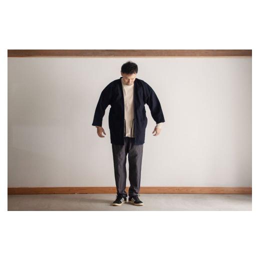 ふるさと納税 服 岩手県 一関市 縁日 HANTEN 紺・LLサイズ 紺LLサイズの画像