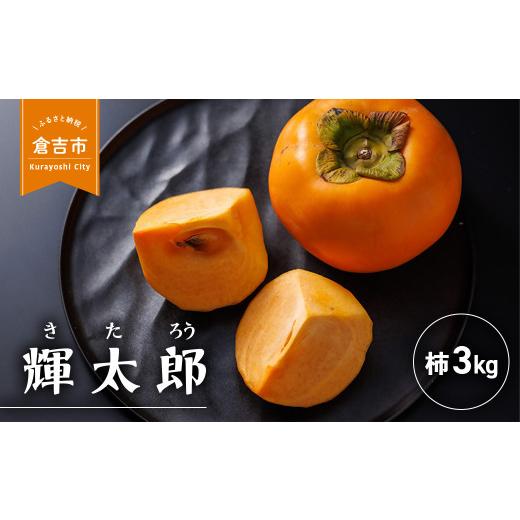 ふるさと納税 果物類 柿 鳥取県 倉吉市 早生甘柿 輝太郎(きたろう) 3kg 柿 果物 フルーツ 期間限定 数量限定 高糖度 大玉 早生 甘カキ 甘柿 新品種 ポリフェ…
