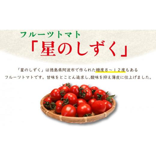 ふるさと納税 トマト ミニトマト 徳島県 阿波市 トマト フルーツトマト 500g 野菜 やさい トマト 薄皮 星のしずく 完熟 高糖度 糖度 8度 果物 先行予約 《2026…_2