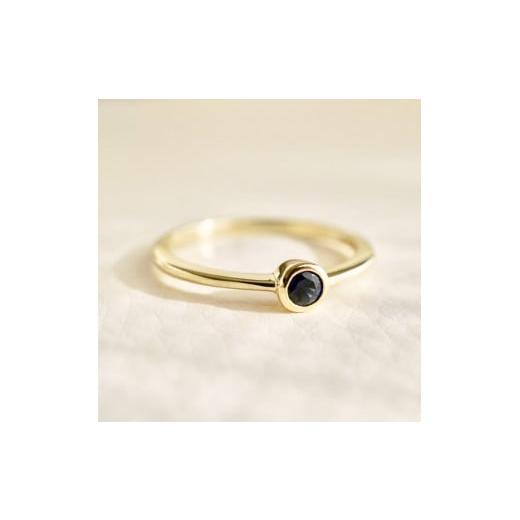 ふるさと納税 アクセサリー リング 山梨県 甲府市 サイズ:9.5号 甲府ジュエリー ジュエリー K10 イエローゴールド サファイア 一粒石 シンプル リング 指輪 …