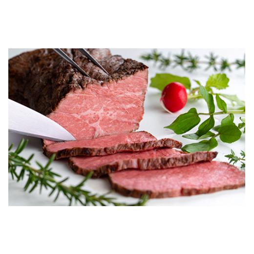 ふるさと納税 牛肉 モモ 滋賀県 近江八幡市 ローストビーフ 近江牛 ローストビーフ 2本 和風ポン酢 ローストビーフソース 付 カネ吉山本 Y153W 近江牛 国産 和…_1