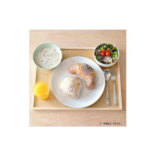 ふるさと納税 木工品・竹工品 北海道 旭川市 旭川家具 コサイン トレー（大） 北海道タモ_03959の画像