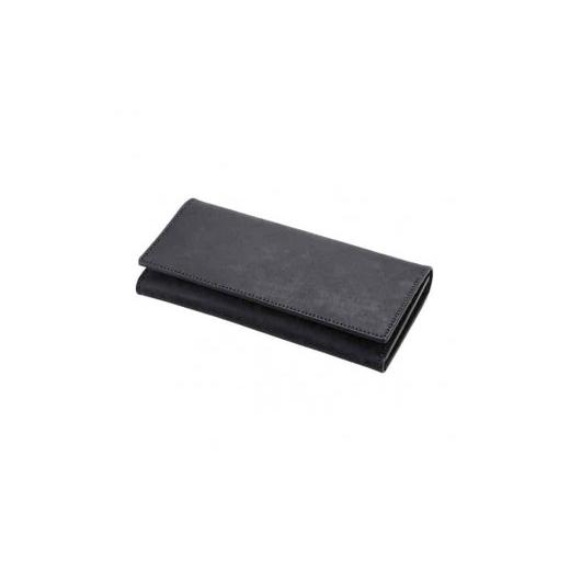 ふるさと納税 財布 兵庫県 豊岡市 豊岡財布 Haaki Leather 長財布 HLW300 ネロ（HLW300）の画像