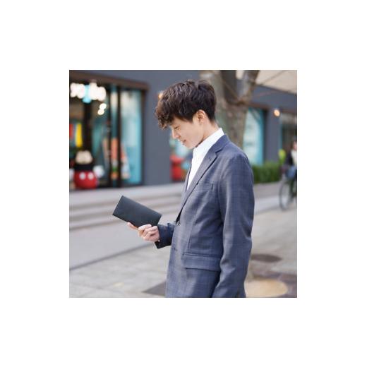 ふるさと納税 財布 兵庫県 豊岡市 豊岡財布 Haaki Leather 長財布 HLW300 ネロ（HLW300）の画像