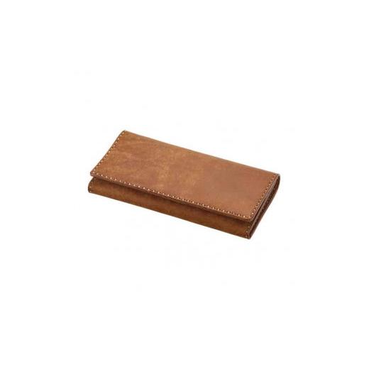 ふるさと納税 財布 兵庫県 豊岡市 豊岡財布 Haaki Leather 長財布 HLW300 コニャック（HLW300）の画像