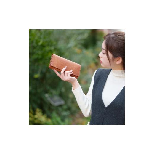 ふるさと納税 財布 兵庫県 豊岡市 豊岡財布 Haaki Leather 長財布 HLW300 コニャック（HLW300）の画像