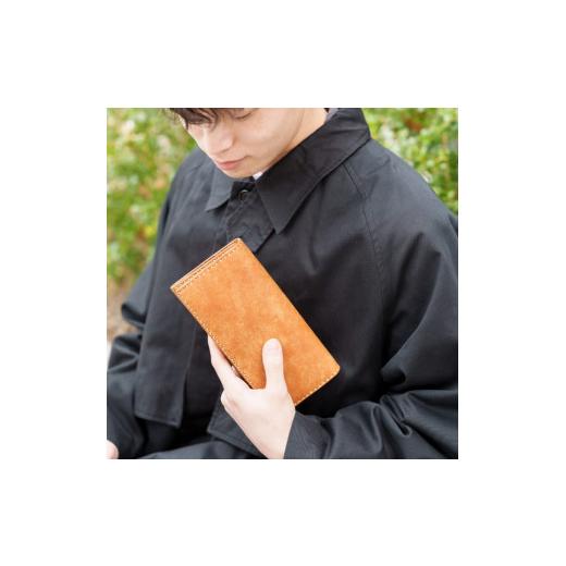 ふるさと納税 財布 兵庫県 豊岡市 豊岡財布 Haaki Leather 長財布 HLW300 コニャック（HLW300）の画像