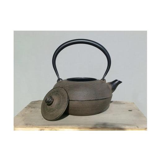 USED品 岩手県奥州 佐秋鋳造所 佐藤守巨造真作保証 南部鉄瓶 南部