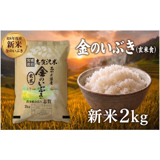 ふるさと納税 玄米 宮城県 岩沼市 令和8年産 新米 金のいぶき 玄米 2kg 5kg 定期便 3回 6回 選べる容量 回数 おこめ 玄米食 コメ ライス ごはん ご飯 国産米 …