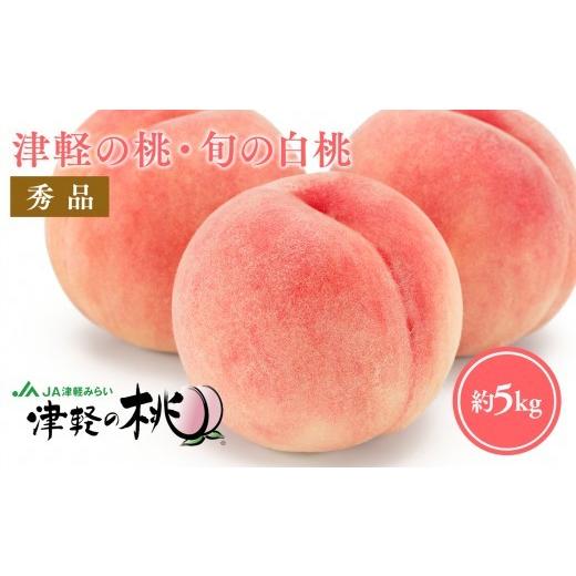 ふるさと納税 もも 青森県 平川市 8月中旬〜8月下旬発送予定 津軽の桃 旬の白桃 約5kg 秀品 フルーツ 果物 桃 もも モモ 白桃 ピーチ 青森県 平川市 平川市産…