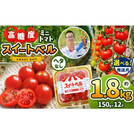 ふるさと納税 トマト ミニトマト 千葉県 君津市 12月発送 高糖度 ミニトマト スイートベル ( ヘタなし ) 150g × 12P | 野菜 トマト ミニトマト プチトマト…