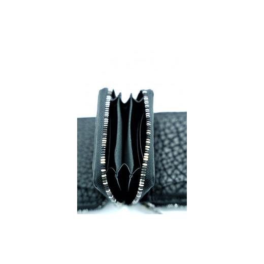 ふるさと納税 財布 京都府 京都市  ierib MINI WALLET ／ ミニウォレット ／ BULL ／ BLACKの画像