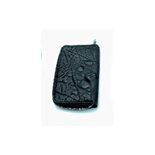 ふるさと納税 財布 京都府 京都市  ierib MINI WALLET ／ ミニウォレット ／ WAXED HORSEBUTTの画像