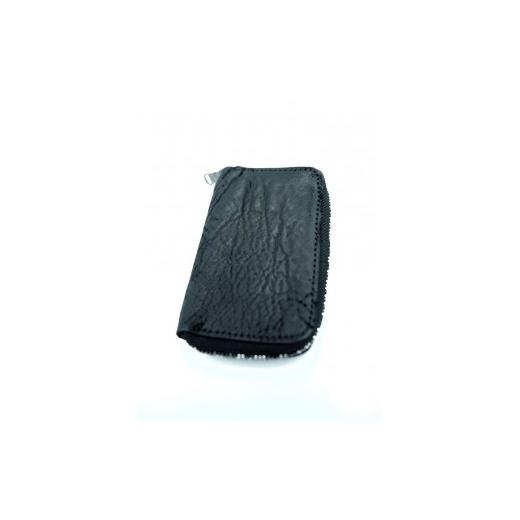 ふるさと納税 財布 京都府 京都市  ierib MINI WALLET ／ ミニウォレット ／ WAXED HORSEBUTTの画像