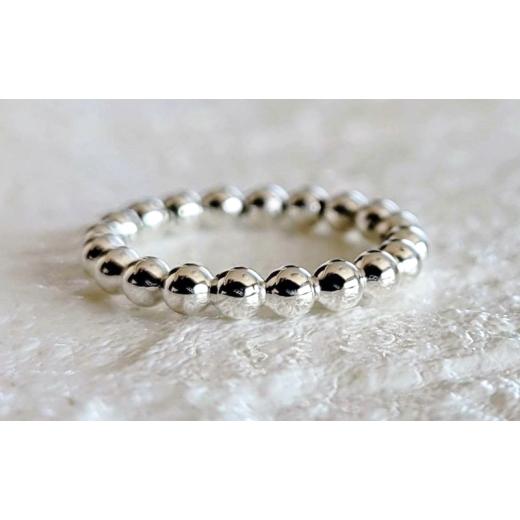 ふるさと納税 アクセサリー リング 神奈川県 藤沢市 シルバーリング アクセサリー シルバー ボールワイヤー リング 選べるサイズ 指輪 アクセサリー ジュエリ…