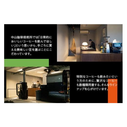 ふるさと納税 コーヒー コーヒー豆 京都府 木津川市 3回定期便 自家焙煎コーヒー 店主おまかせ4種類（100g × 4パック） 豆 中山珈琲焙煎所 店主おまかせ 4種…の画像