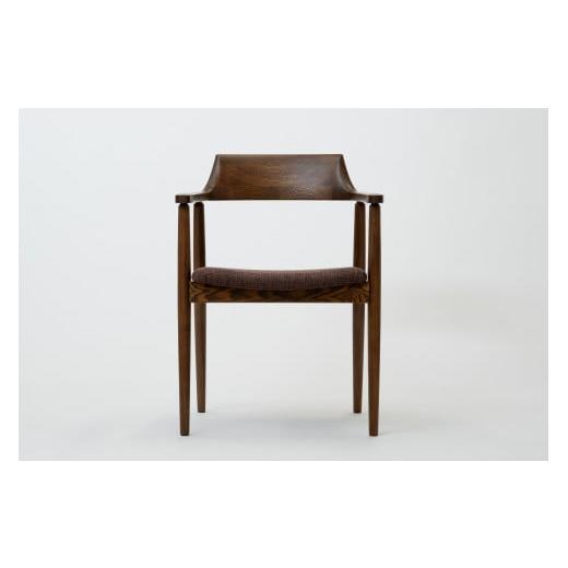 ふるさと納税 家具 北海道 東川町 FUGA(フーガ)チェア ブラウンカラー ブラウンカラー