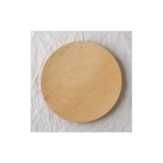 ふるさと納税 食器・グラス 皿 北海道 中川町 丸皿 シナa(16cm) シナa