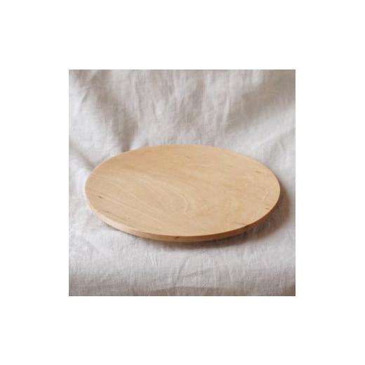 ふるさと納税 食器・グラス 皿 北海道 中川町 丸皿 シナa（16cm） シナaの画像