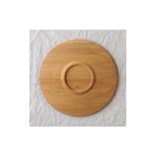 ふるさと納税 食器・グラス 皿 北海道 中川町 丸皿 シナｂ（16cm） シナbの画像