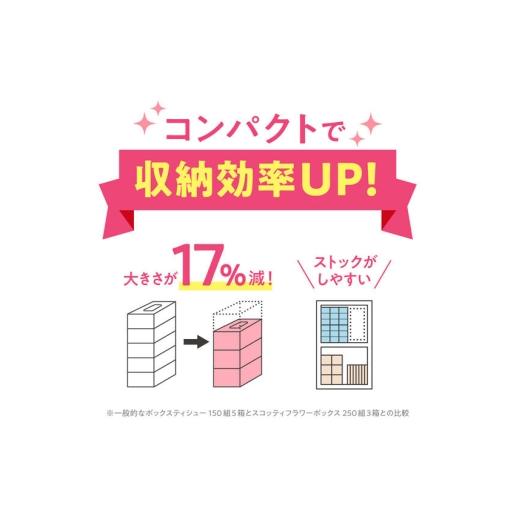 ふるさと納税 雑貨・日用品 秋田県 秋田市 《4ヶ月ごとに3回お届け》定期便 ティッシュペーパー スコッティ フラワーボックス250組 54箱(3箱×18パック) ティ…