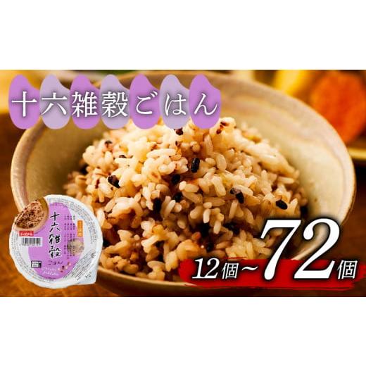 ふるさと納税 無洗米 大阪府 松原市 十六雑穀 ごはんパック 160g 12個 パックごはん パックご飯 ごはんパック ご飯パック パックライス パック 16雑穀 雑穀 米…