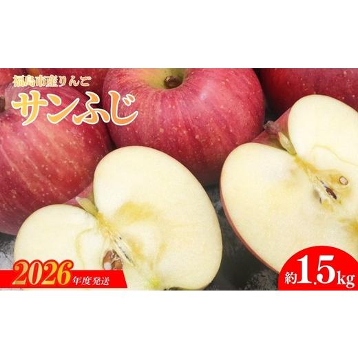 ふるさと納税 りんご 福島県 福島市 No.2921 ふくしまのりんご 「サンふじ」約1.5kg 2026年度発送