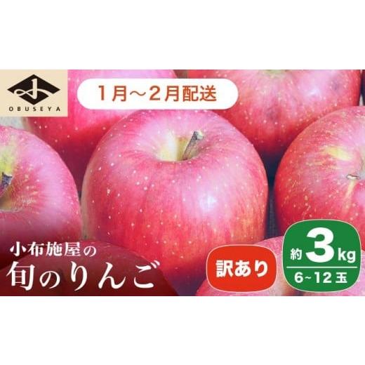 ふるさと納税 りんご 長野県 小布施町 [訳あり] 旬のりんご 約3kg 6〜12玉 [小布施屋] 傷 規格外 不揃い 訳アリ 家庭用 りんご 林檎 リンゴ 果物 フルーツ…