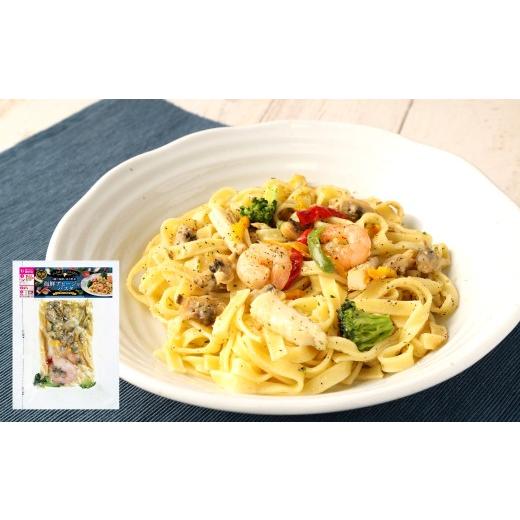 ふるさと納税 パスタ 福岡県 柳川市 冷凍 海鮮 パスタ セット 6食セット （3種類×2食） クリームパスタ アヒージョ風 トマトパスタ 冷凍パスタ 温めるだけ 簡…_4
