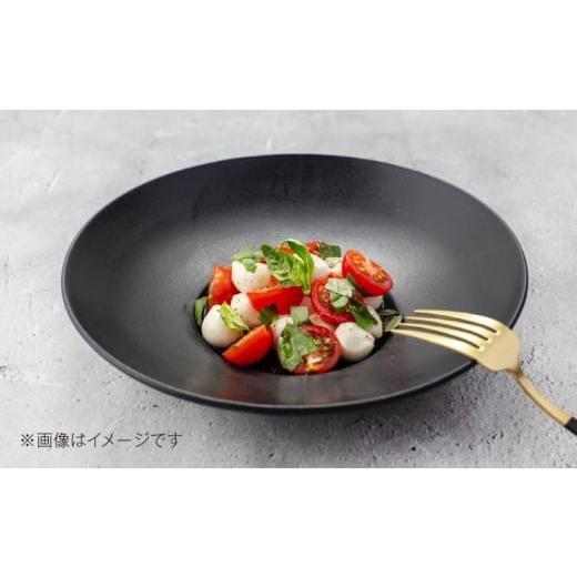 ふるさと納税 食器・グラス セット 岐阜県 土岐市  美濃焼 クルバ ラウンドプレート 23cm ペアセット アッシュホワイト 一洋陶園 食器 お皿 深皿 MFQ014_6
