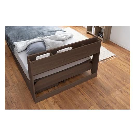 ふるさと納税 家具 インテリア・寝具・収納 宮城県 角田市 ベッド　収納ベッド　STBS-SD　ウォールナット_6