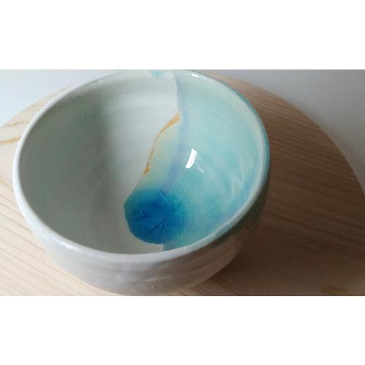 ふるさと納税 陶磁器・漆器・ガラス 埼玉県 東松山市  限定1個 Water Planet 地球碗 サイズS | 器 茶碗 畠山圭史 Hatakeyama 陶芸 陶器 茶碗 伝統工芸 手作り …の画像