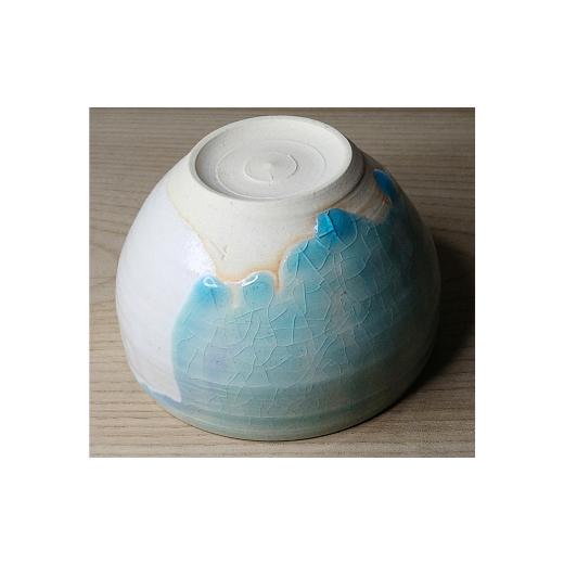 ふるさと納税 陶磁器・漆器・ガラス 埼玉県 東松山市  限定1個 Water Planet 地球碗 サイズS | 器 茶碗 畠山圭史 Hatakeyama 陶芸 陶器 茶碗 伝統工芸 手作り …の画像