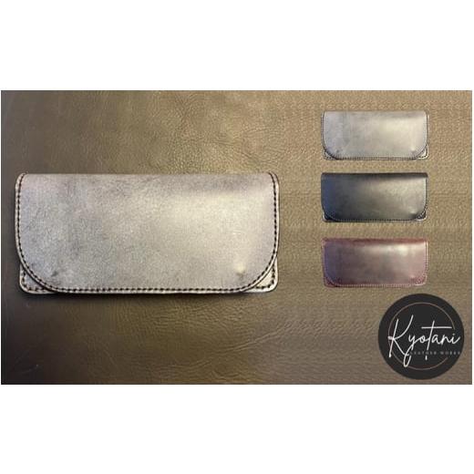 ふるさと納税 財布 京都府 亀岡市 バーガンディ 財布 高級ブライドルレザー ロングウォレット 手縫い カラー3色 ダークブラウン ブラック バーガンディ |革 …