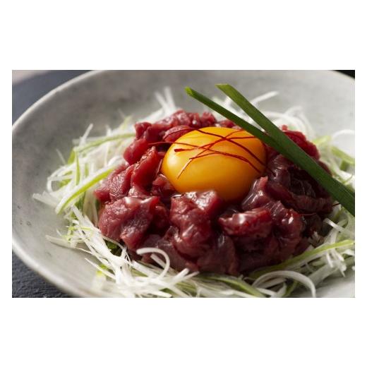 ふるさと納税 馬肉 熊本県 宇城市 フジチク国産馬刺しとユッケのセット 計約930g 馬刺し ユッケ 赤身 馬肉 お肉_3