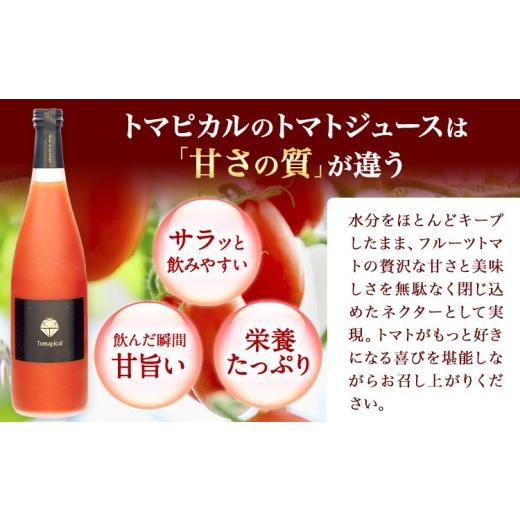 ふるさと納税 果汁飲料 トマト 岡山県 笠岡市 トマト ジュース トマトジュース トマピカル ネクター フルーツトマト 350ml 1本 株式会社ジェイ・イー・ティ・…_3