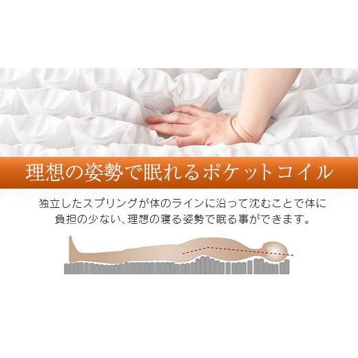 ふるさと納税 タオル・寝具 広島県 北広島町 マットレス （ダブル） ポケットコイル ベッド 寝具 インテリア 家具 国産 夜香 スタンダード3 圧縮梱包 解体して…_4