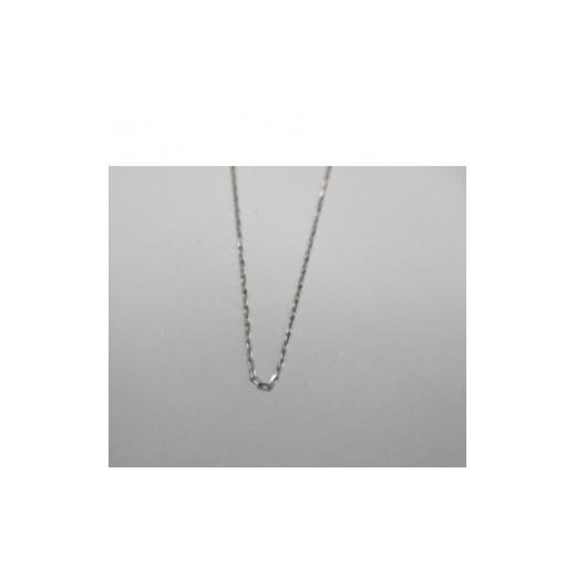 ふるさと納税 アクセサリー ネックレス 山梨県 甲府市 甲府ジュエリー K18WG小豆チェーンネックレス（30）_2