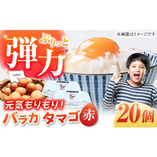 ふるさと納税 卵(鶏、烏骨鶏等) 長崎県 五島市 ギフトBOX バラカタマゴ 20個入 M〜Lサイズ 卵 玉子 国産 五島市 / 五島列島大石養鶏場 PFQ051 玉子 タマゴ…