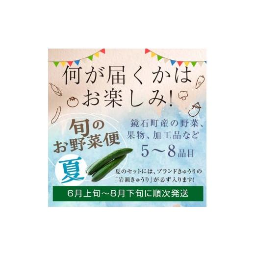 ふるさと納税 セット・詰合せ 福島県 鏡石町 鏡石のうまいもの野菜の直送便（夏）果物 詰め合わせ つめ合わせ セット 福島県 鏡石町 F6Q-134の画像