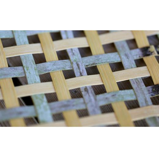 ふるさと納税 木工品・竹工品 高知県 須崎市 国産四ツ目竹ざる 40cm 梅干しざる 干し野菜 TT096の画像