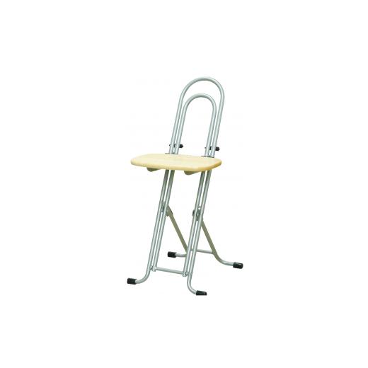 ふるさと納税 家具 インテリア・寝具・収納 大阪府 八尾市 F153 ルネセイコウ W-150Tベストホビーチェア(ナチュラル/シルバー) (ナチュラル/シルバー)