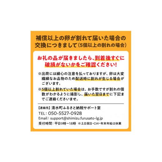 ふるさと納税 卵（鶏、烏骨鶏等） 北海道 清水町  12回定期便 大平原ファームの新鮮でおいしい卵 計40個(白卵)×12ヶ月_S035-0005_7