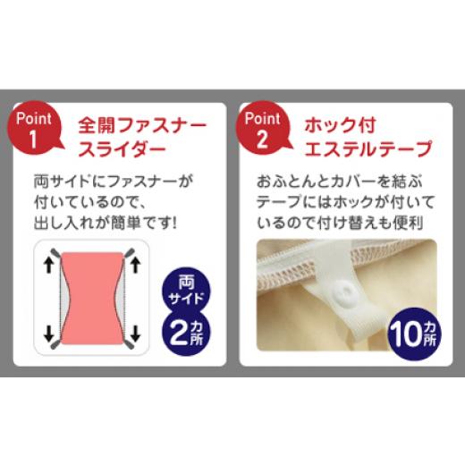 ふるさと納税 タオル・寝具 熊本県 山鹿市  マルチ nishikawaの掛けふとんカバー 24+(シングル150×210cm)SI04150002 西川 株式会社 ZDL059-1 マルチの画像