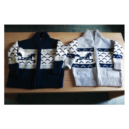 ふるさと納税 服 宮城県 気仙沼市  気仙沼ニッティング ユニコーン ネイビー×メンズフリー 気仙沼ニッティング 宮城県 気仙沼市 20564535-4 ネイビー×メンズ…_5
