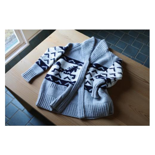 ふるさと納税 服 男 宮城県 気仙沼市 気仙沼ニッティング ユニコーン グレー×レディースフリー 気仙沼ニッティング 宮城県 気仙沼市 20564535-5 グレー×レ…