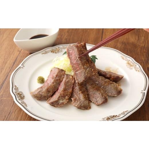 ふるさと納税 牛肉 モモ 熊本県 上天草市 1ヶ月毎9回定期便 大人気 くまもとあか牛 牛カツ 計27枚（3枚x9回） 牛肉 和牛 あか牛_2
